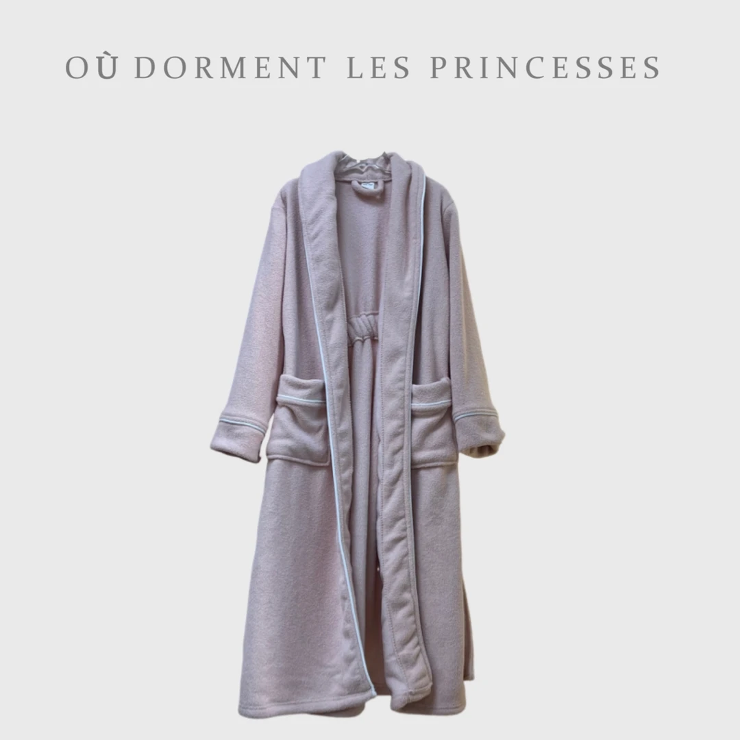 Fen姐|【绒绒暖意】重工加厚秋冬舒适宽松睡袍男女同款居家服2504