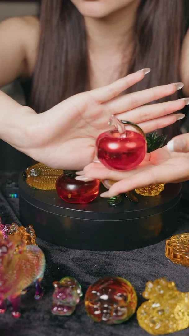【闪购商品】福利琉璃苹果摆件
