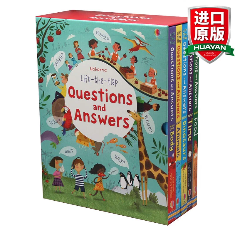 Usborne Lift-the-Flap Questions and Answers英文版