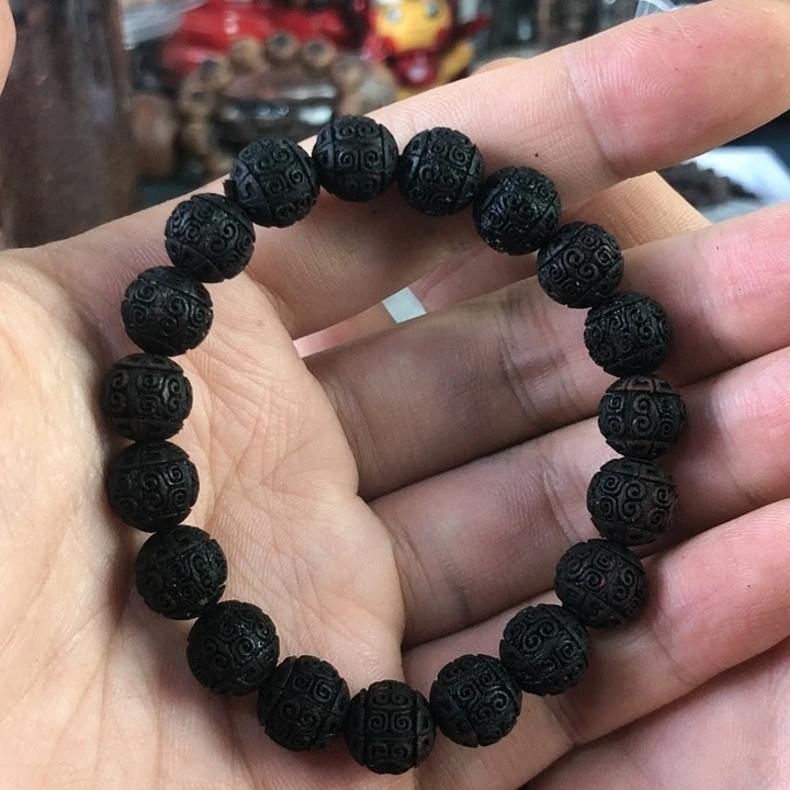 降真香手串/手链1.0超老料东枝雕刻