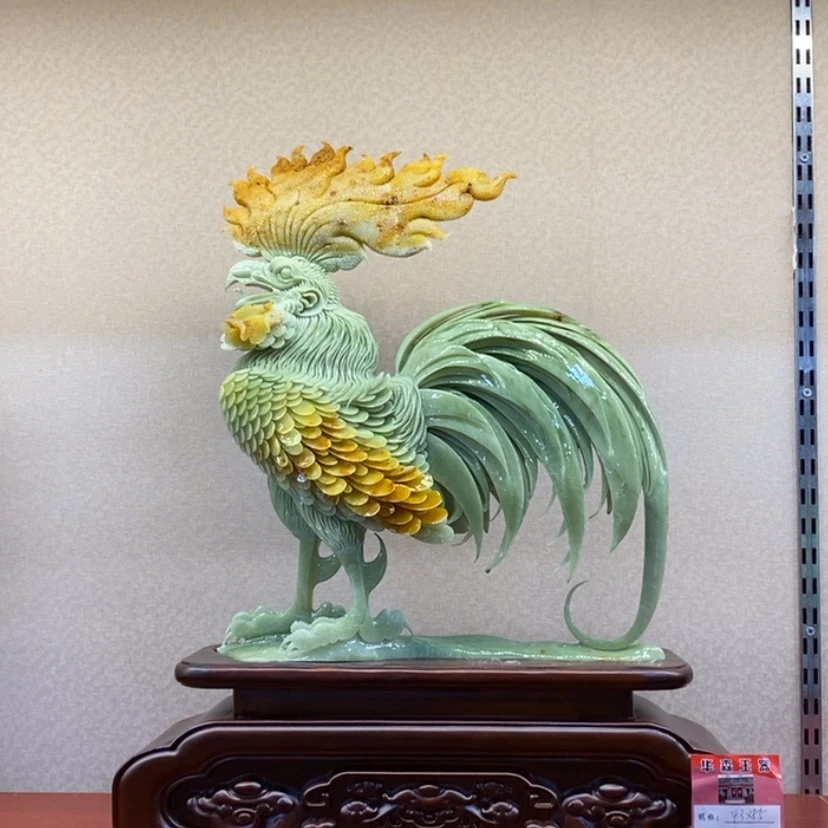 【闪购商品】蛇纹石玉摆件覆膜未镶嵌