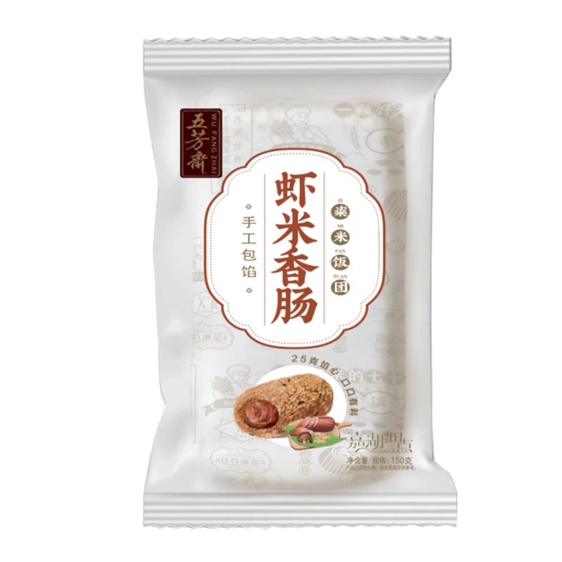 五芳斋爆料饭团腊味香肠风味150g
