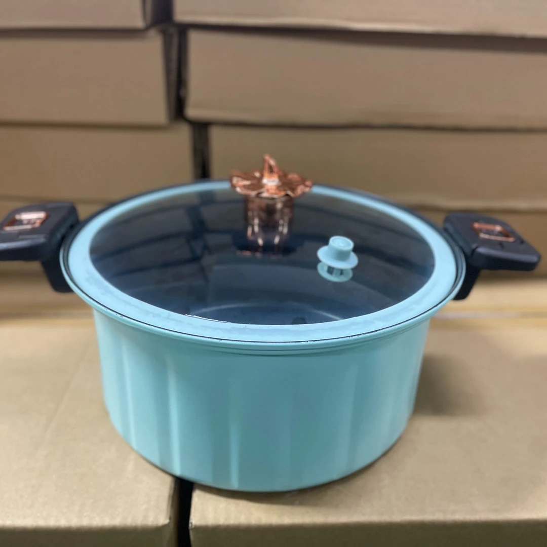 罗马假日微压锅珐琅铁锅炖锅大容量家用 C