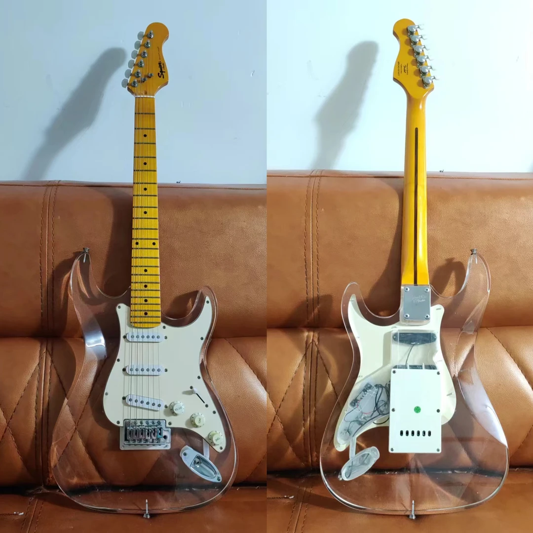 Squier Bullet strat 有机机玻璃琴体电吉他专业弹奏正品