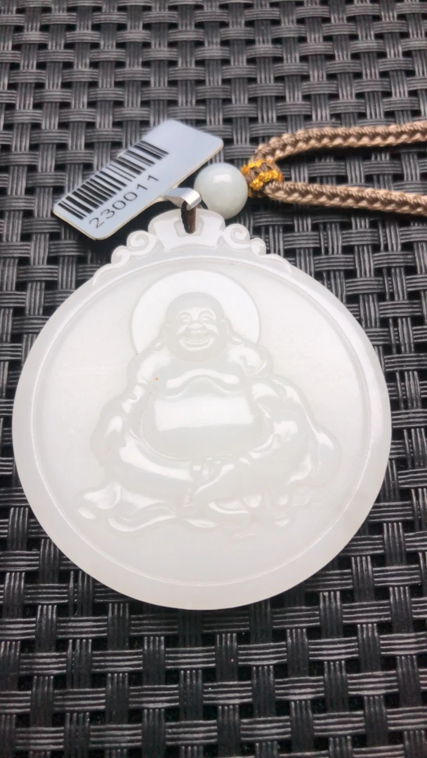 新疆和田玉弥勒佛笑口常开、