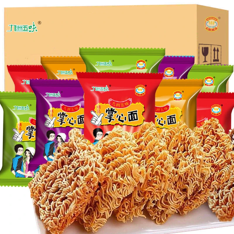 掌心脆干吃面怀旧90网红方便面零食小吃食品干脆面