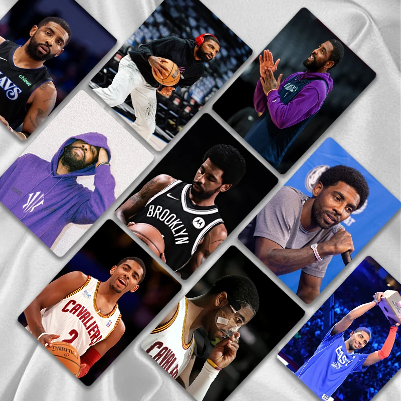 凯里欧文球星卡镭射小卡NBA周边拍立得自印产品材质不同卡片