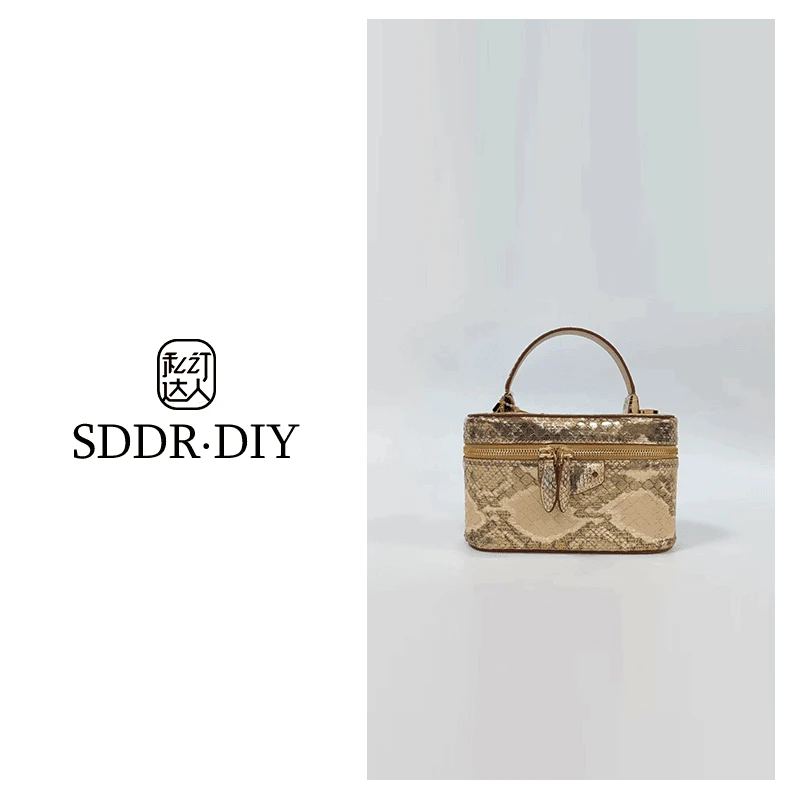 AI.BAGBURRY2025新上蛇皮真皮女士单肩包包