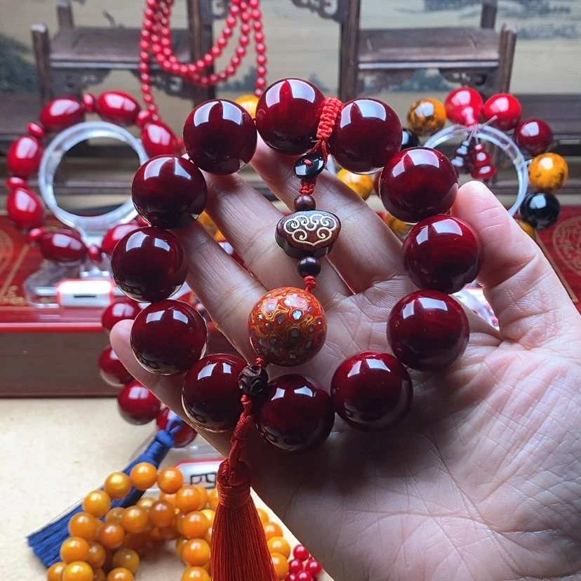 【闪购商品】血龙木（贝壳杉）手串/手链梅*2.0