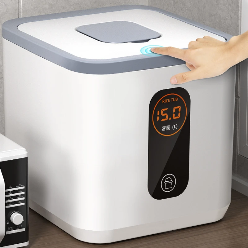 食品级装米桶防虫防潮密封家用米缸放米箱面粉大米储存米罐收纳盒