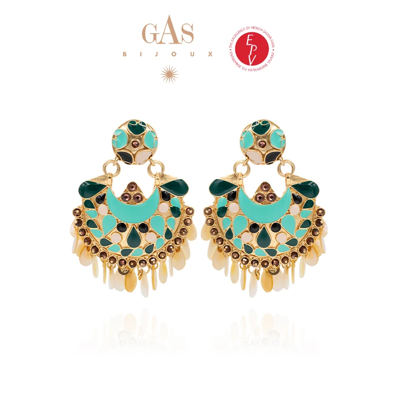 GAS BIJOUX 耳环【法国进口】巴洛克系列时尚流苏耳环