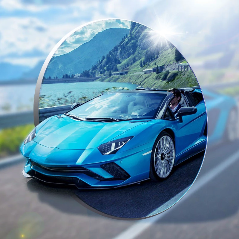 近视镜片1.49折射率镜面反光偏光镜片配近视眼镜专用镜片防紫外线