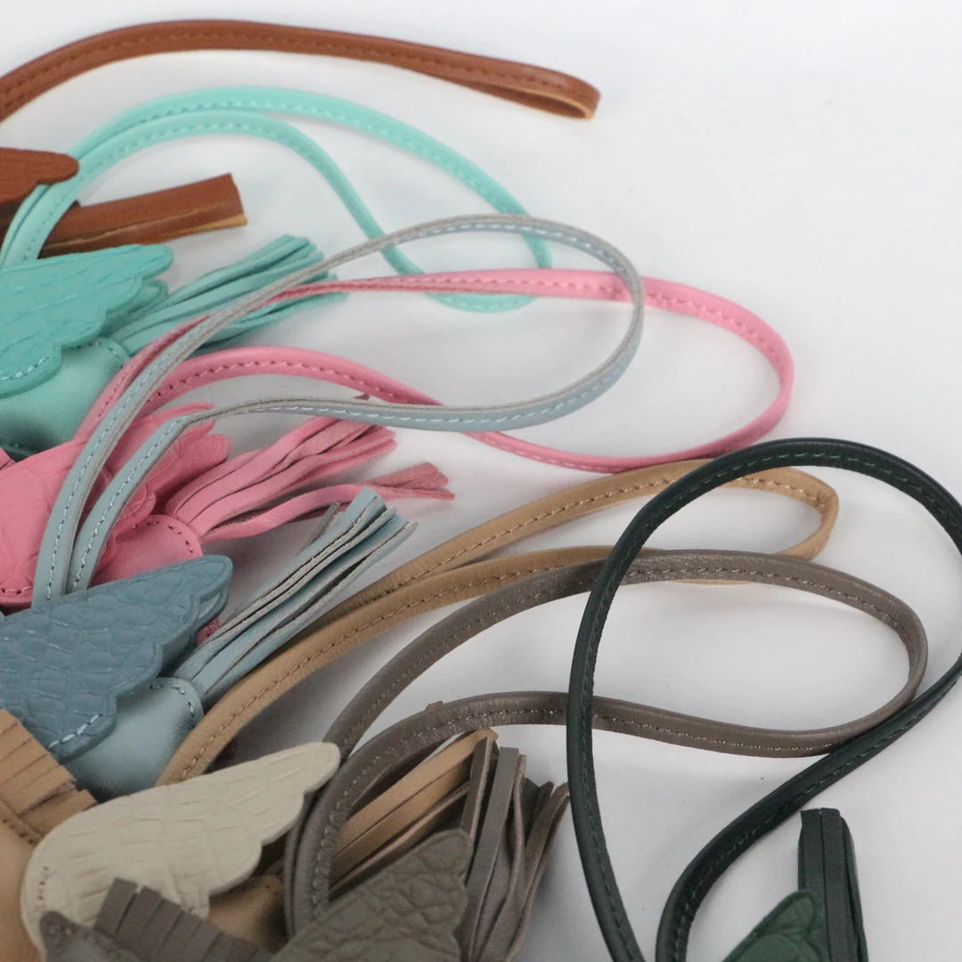 匠人乔皮具【小马包挂】鳄鱼皮拼羊皮 百搭可爱新款真皮时尚挂件