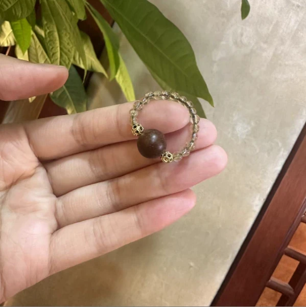 【禅茶香方】设计款戒指一个 合香珠非遗