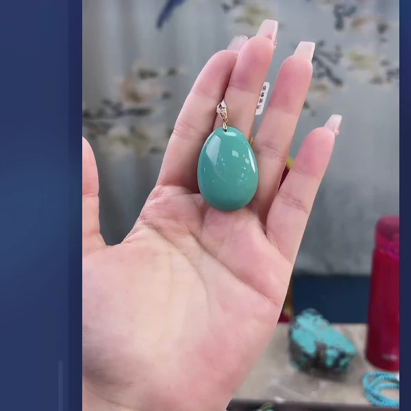 【人工处理】松石吊坠（多样性）以直播间为准）SSDZ2250