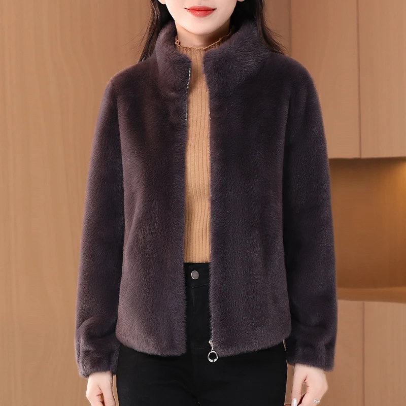 【可蓓儿】贵夫人时尚小个子毛呢外套女2025新款秋冬爆款气质妈妈装