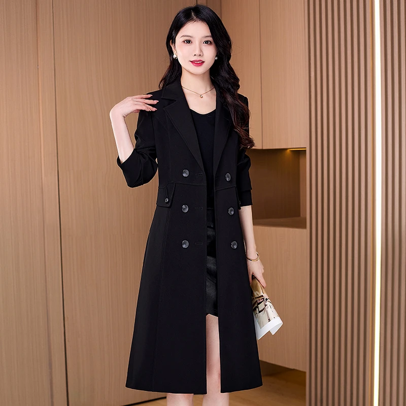 【可蓓儿】女款气质服装风衣爆款2025新款正品外套秋季女装洋妈妈装