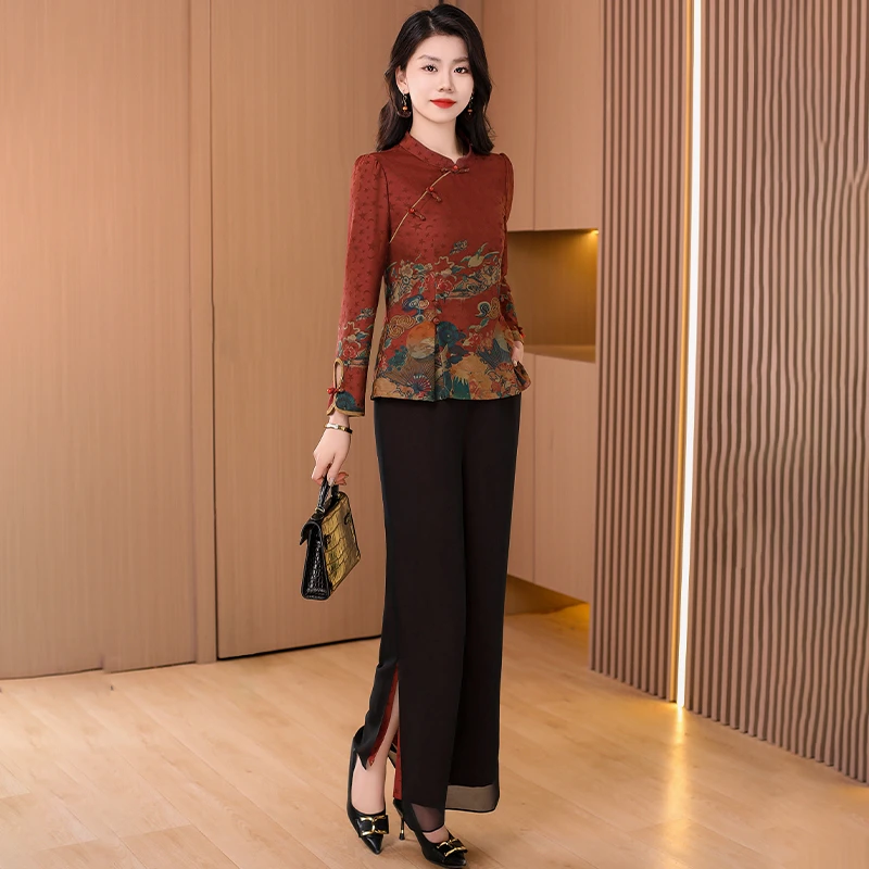 【可蓓儿】品牌套装女春秋2025新款小个子减龄时尚洋气高端贵妈妈装