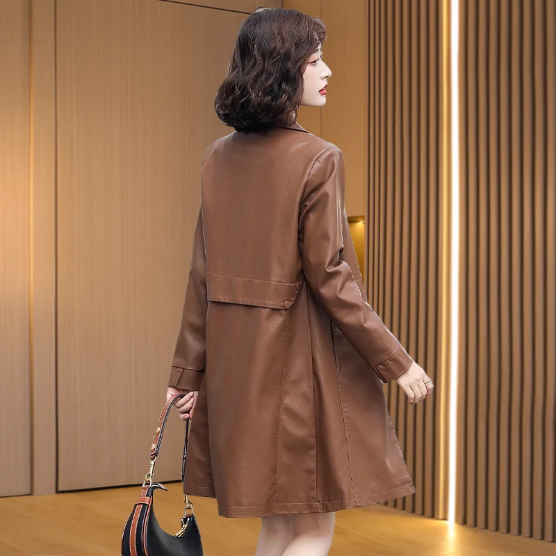 【可蓓儿】2025年新款女装杭州意法风衣外套女2025新款春秋款妈妈装