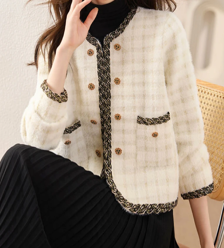 西伯利亚同款 定制大小姐外套MUZI2022004109