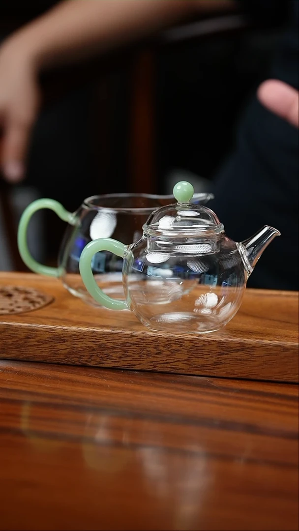 【闪购商品】品德坊禅韵泡茶壶青钰+明信唐102浅钰