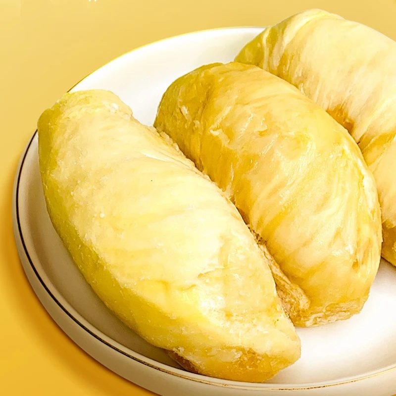 【自然搭档】泰国金枕榴莲冻肉榴莲900g*1袋冷冻榴莲肉香甜软糯