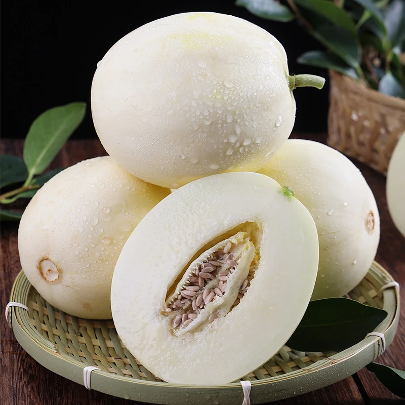 陕西阎良甜瓜新鲜水果4.5-9斤整箱包邮 头茬蜜瓜香瓜软糯香甜