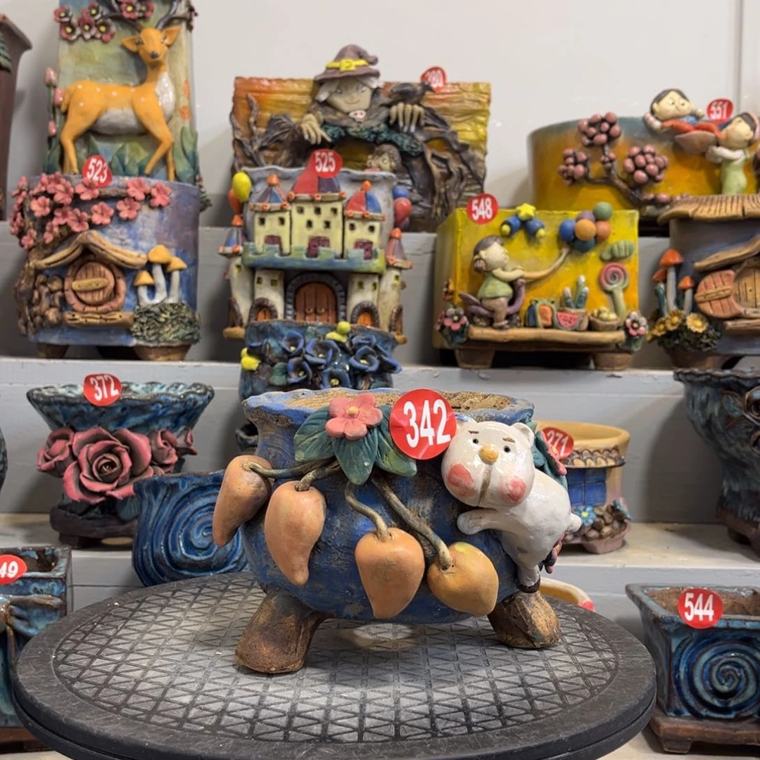 微瑕福利花盆 342