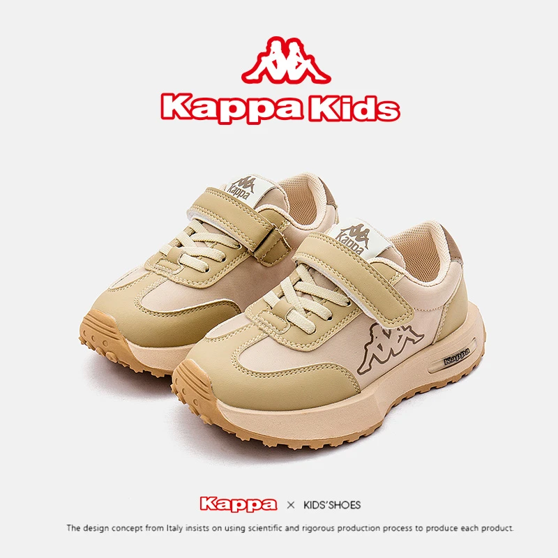 Kappa童鞋儿童运动鞋男童2024女宝年新款中大童女童跑步鞋秋季