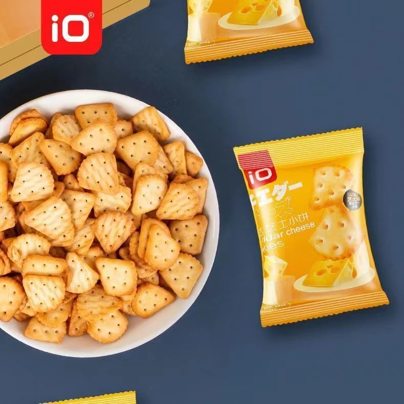 车达口袋芝士小饼干办公室早餐袋装咸香细腻醇正唇齿芝香酥脆优选