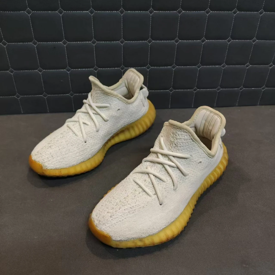 36.5码/9新/公价3639/椰子350 白冰淇淋/无原盒/潮鞋/运动鞋/球鞋