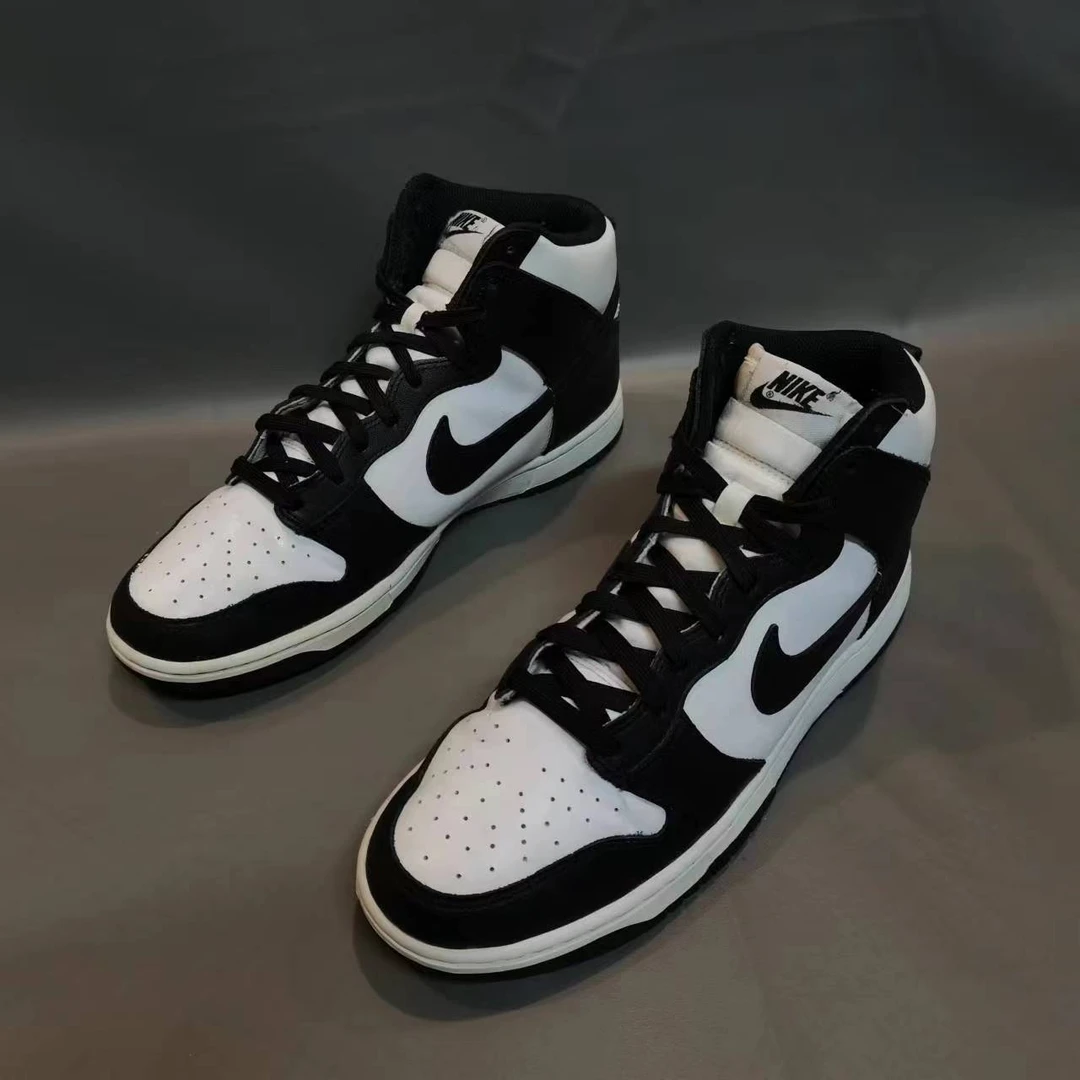 42.5码/93新/捡漏/Dunk 熊猫 高帮/无原盒/潮鞋/运动鞋/球鞋