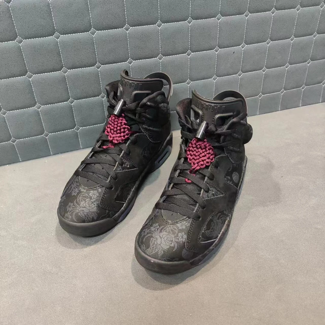 38.5码/95新/AJ6 中国结 暗黑刺绣 高帮/无原盒/球鞋/运动鞋/潮鞋