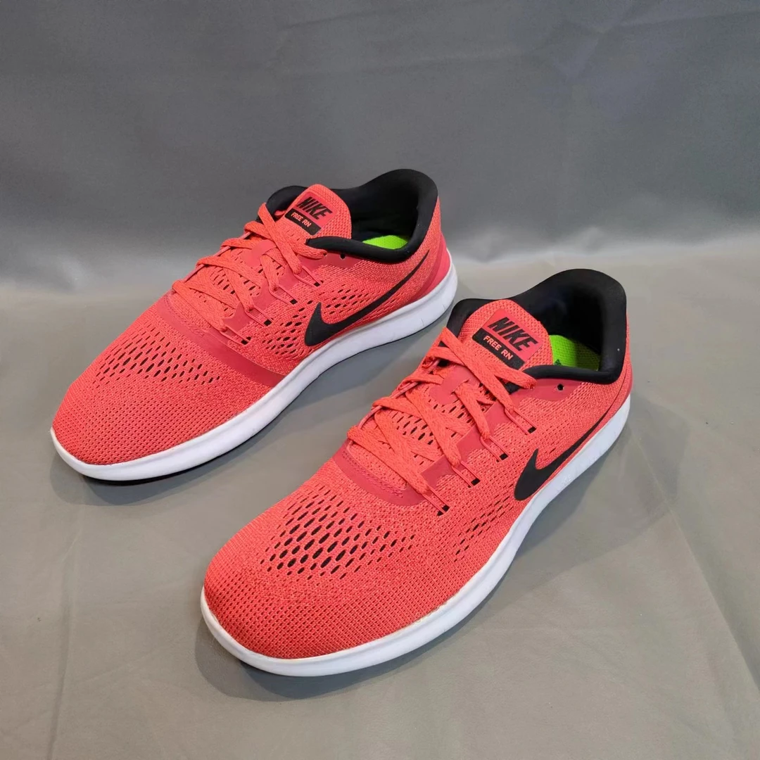 42.5码/93新/Nike Free Run 红黑/无原盒/跑步鞋/运动鞋/潮