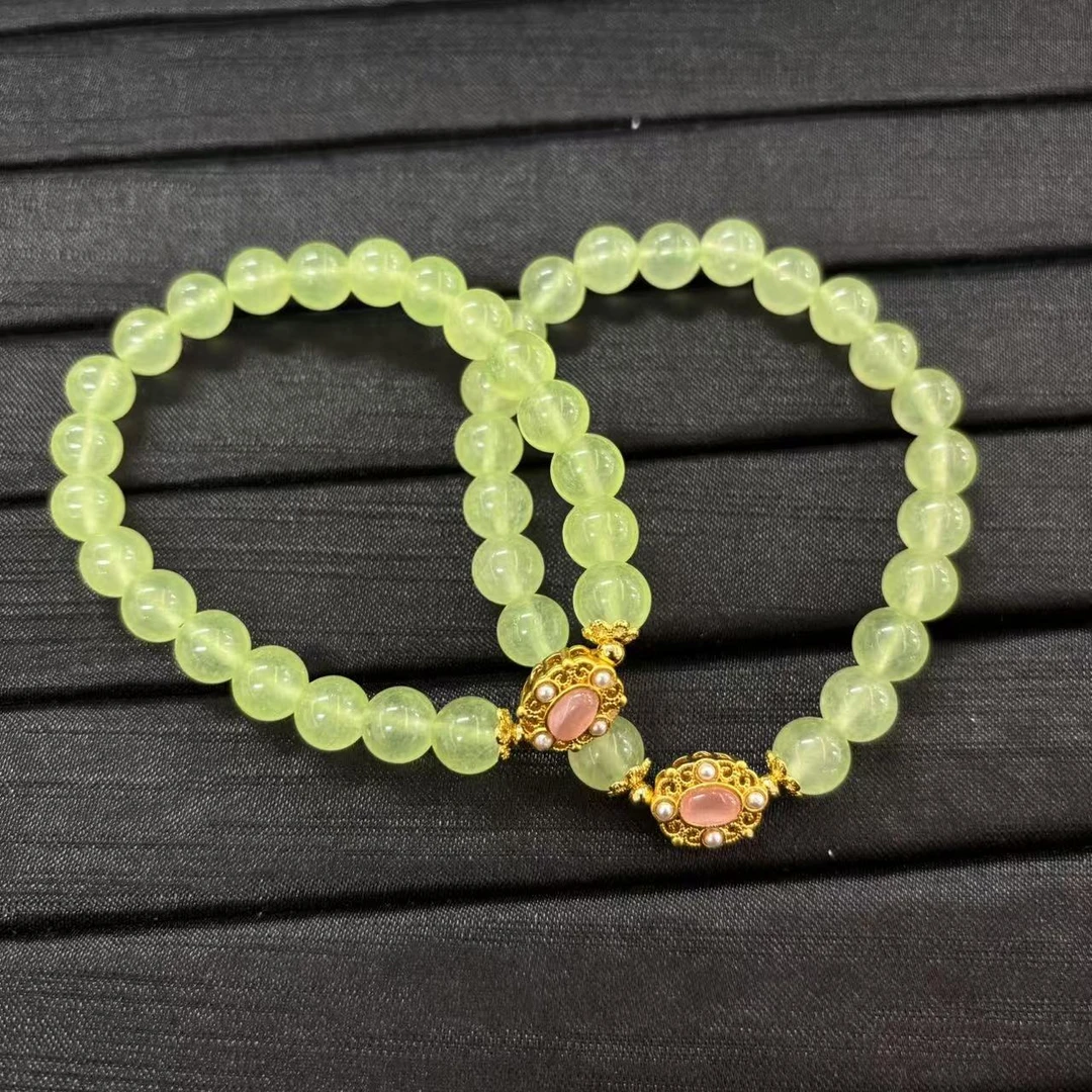 葡萄石手串8m+*多样性单个发货