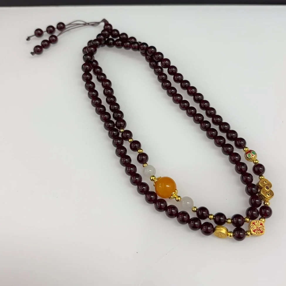 血珀蜜蜡毛衣链5m+*（多样性单个发货）