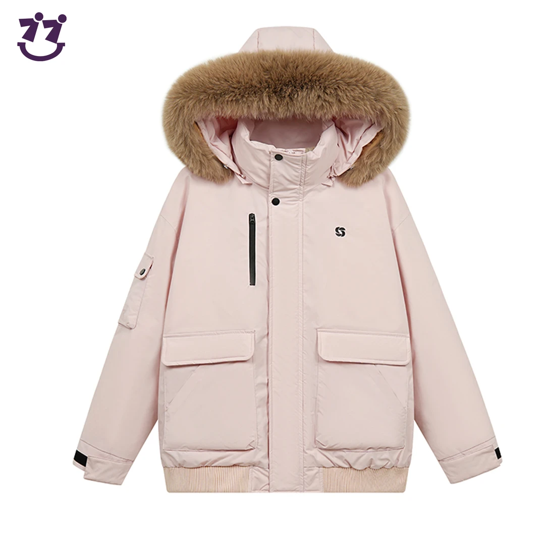 【顾茜茜专属】7ii7【西伯利亚】毛领加厚竞松工装派克棉服F2288