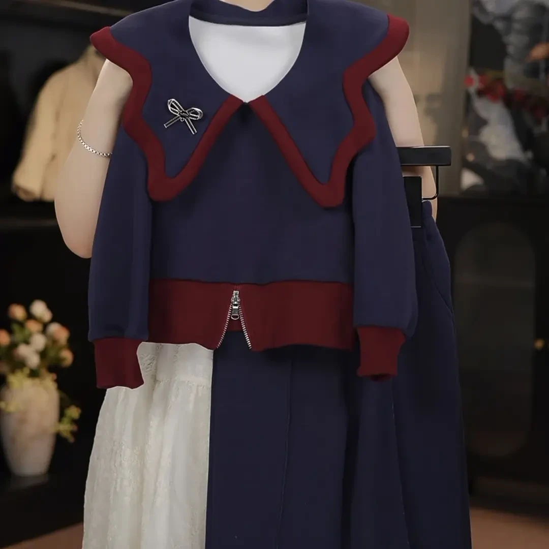 2025新款女童套装儿童春秋衣服洋气运动套装