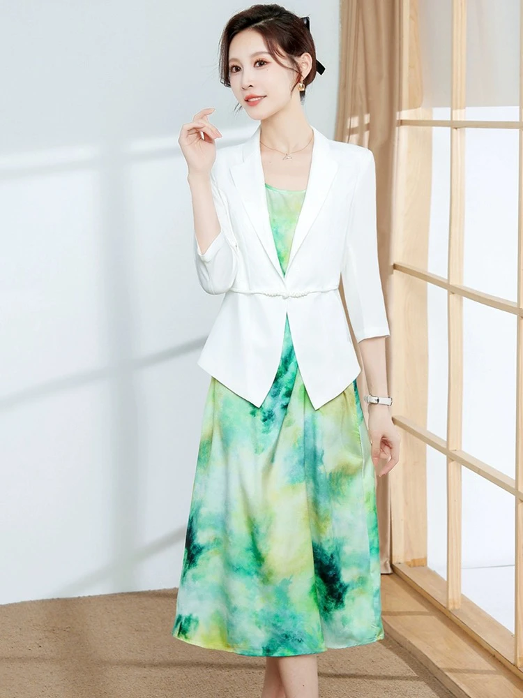 【B039】春秋时尚气质套裙