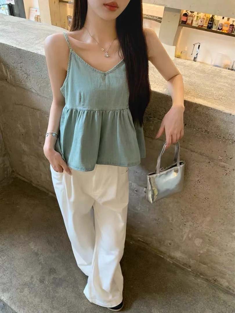 韩系简约上衣No退No换