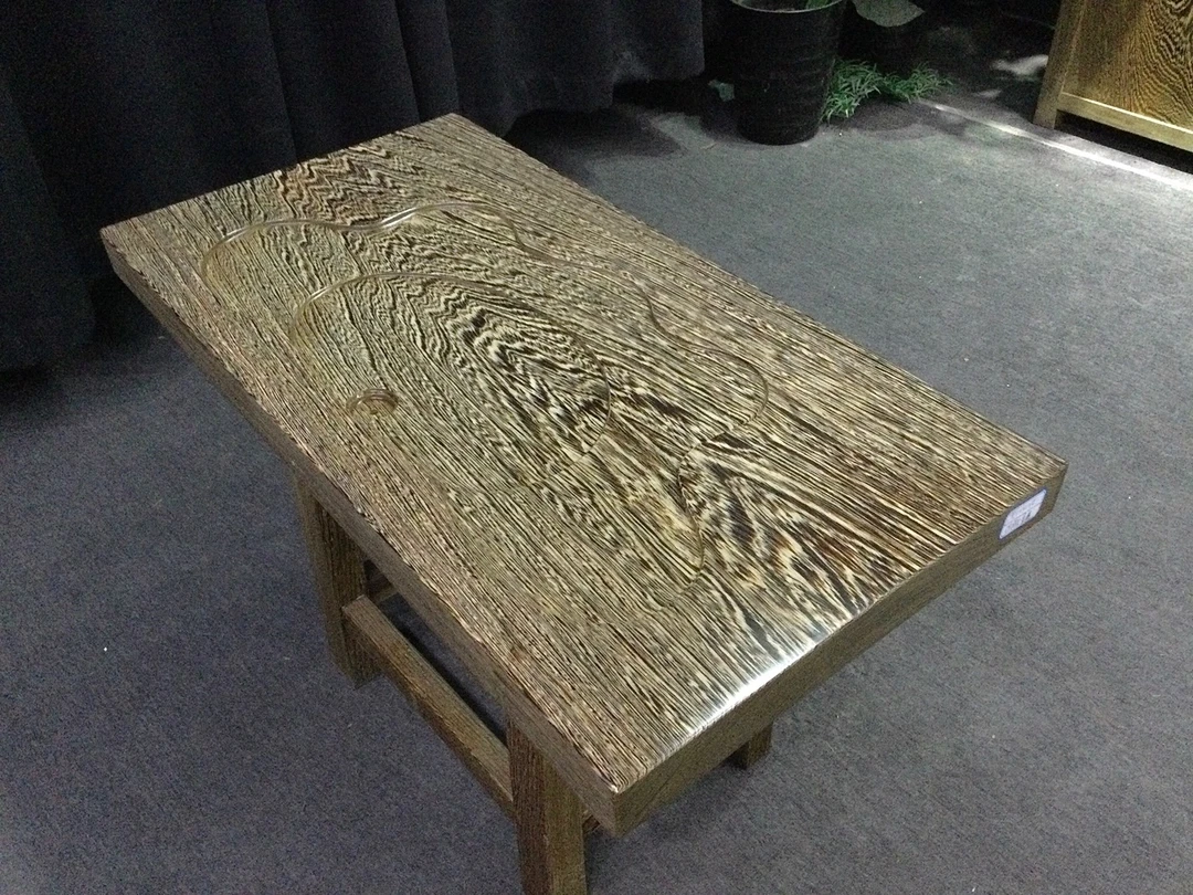 鸡翅木茶盘 80 41 5