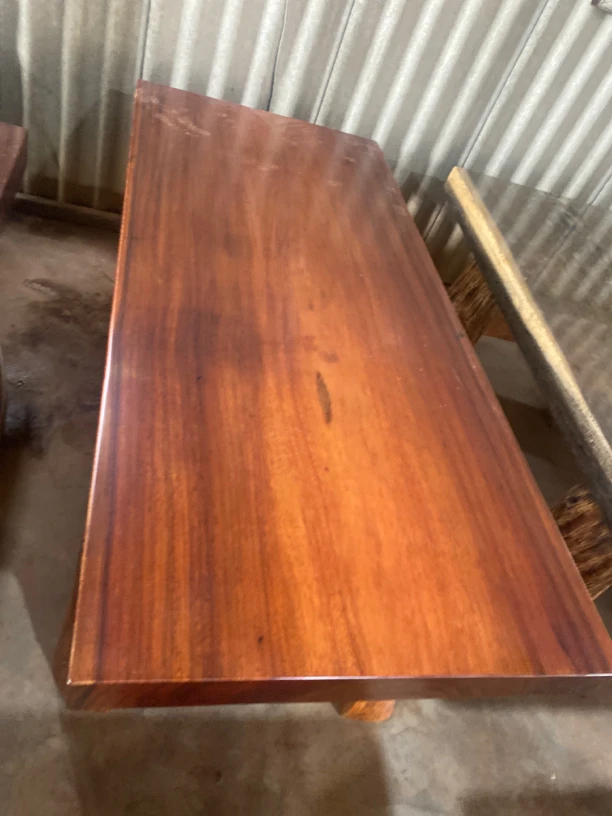 实木大板茶桌奥坎188 86 10