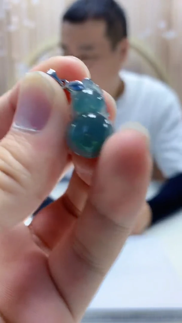 【闪购商品】翡翠颈饰未镶嵌4898bb-jj葫芦3