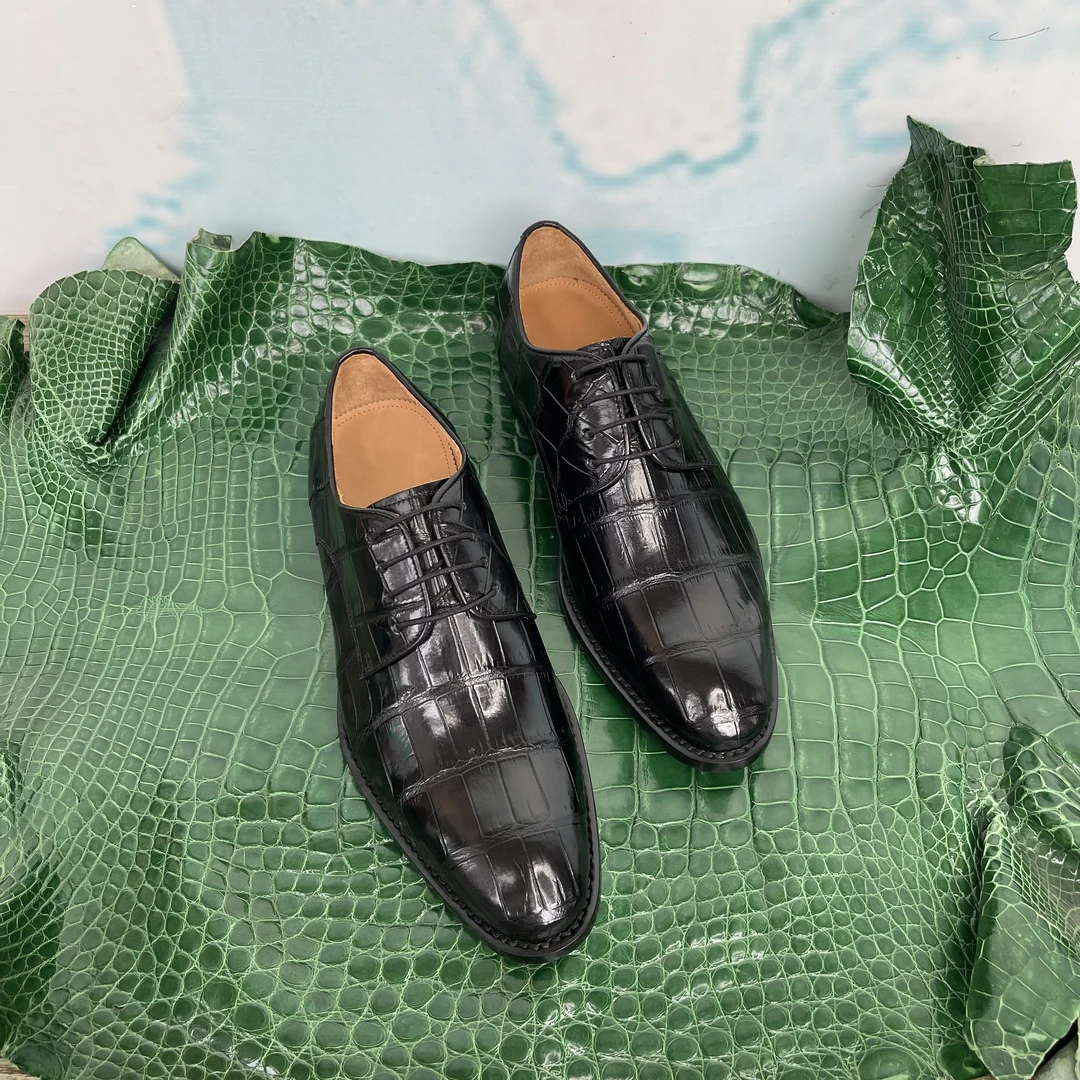 男士小码皮鞋商务休闲款  私人定制固特异真皮大底皮鞋  男皮鞋