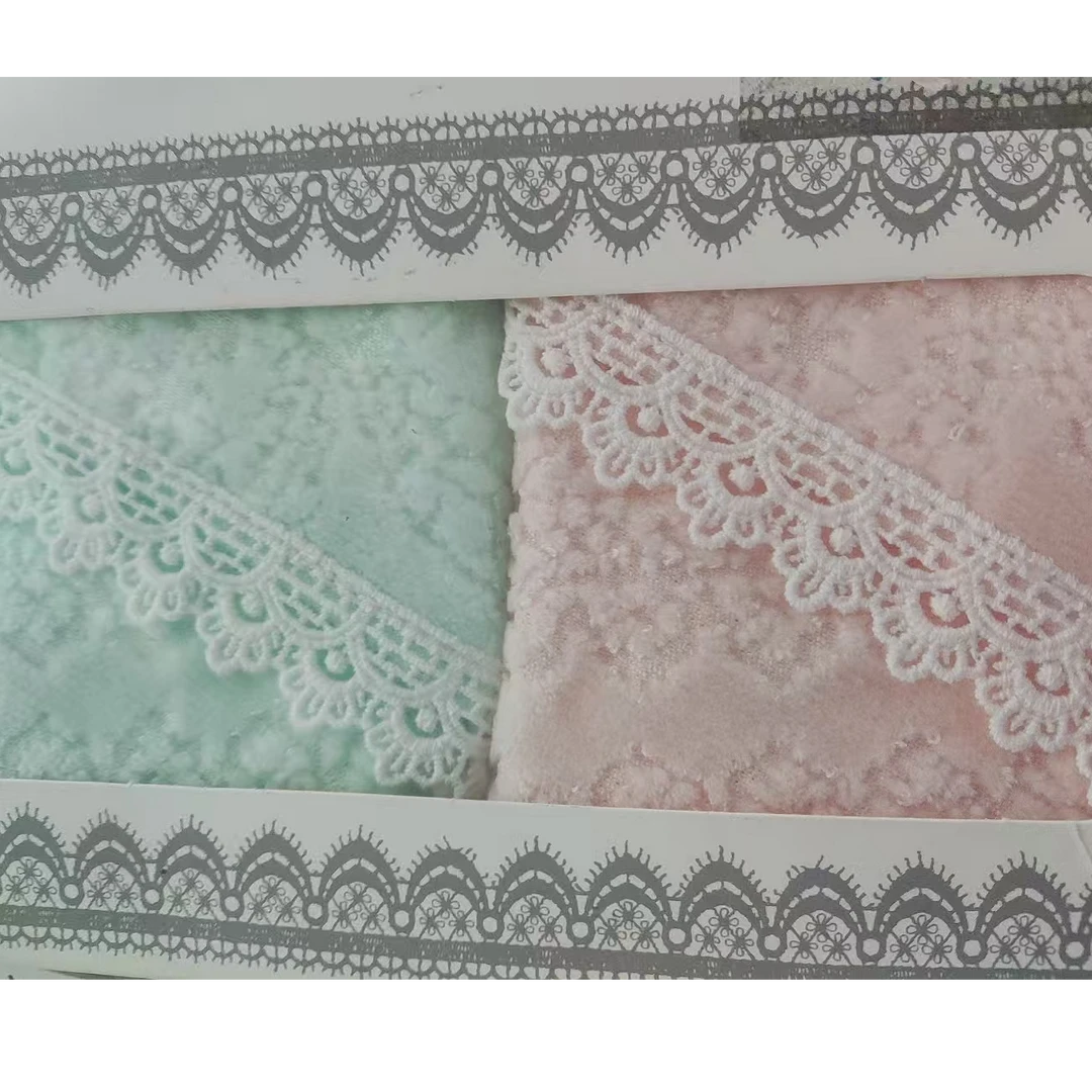 《蕾丝手帕》双色盒装纯棉手帕