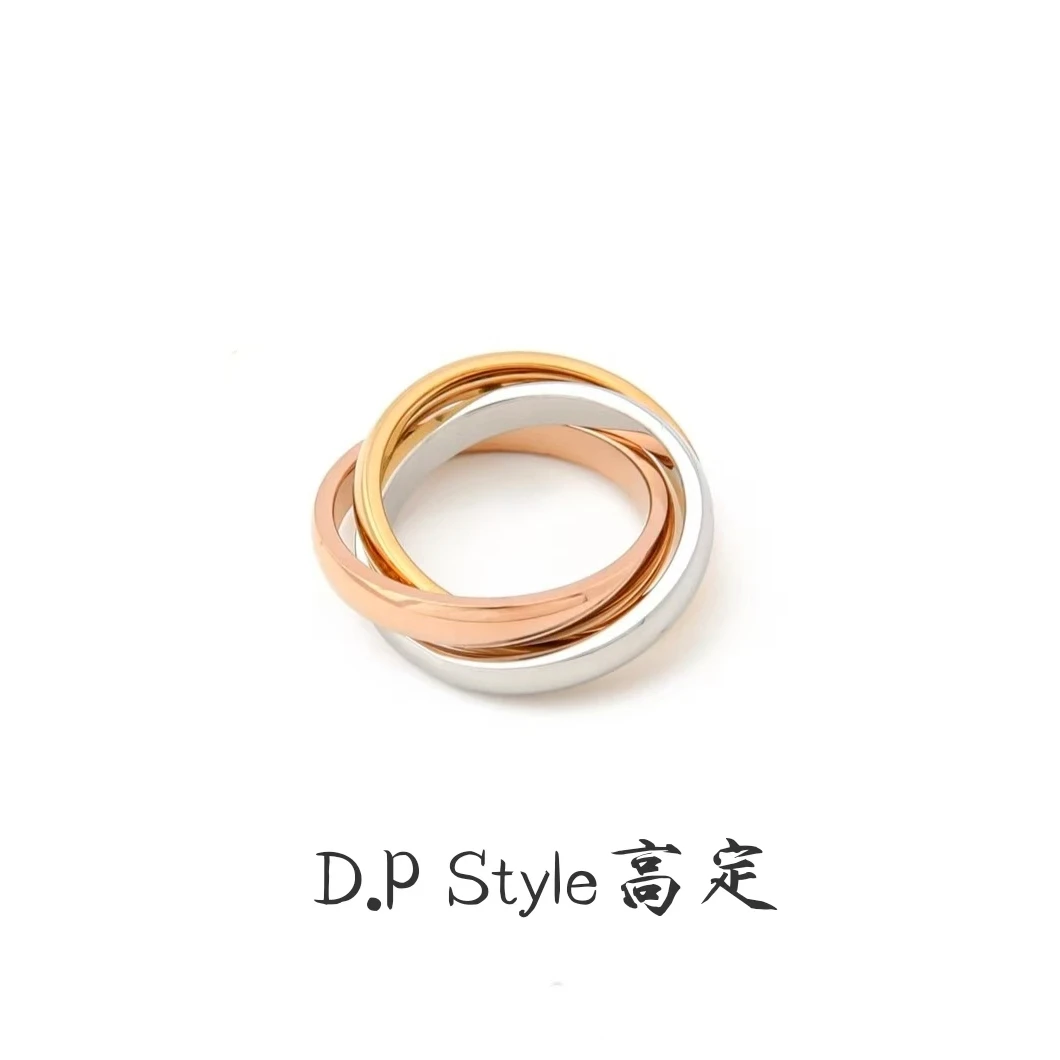 铜合金戒指 时尚气质百搭经典轻奢戒指M015