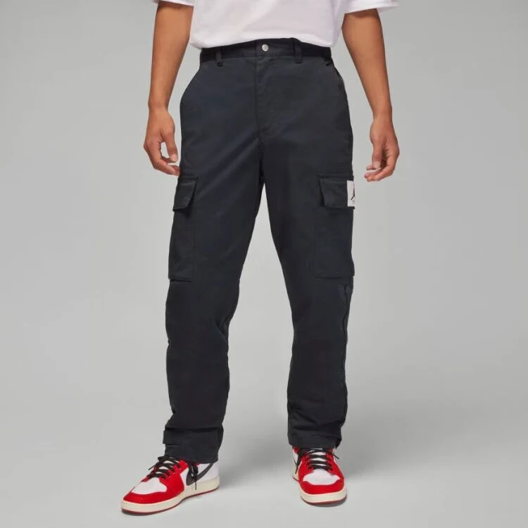 Nike耐克新款男子运动裤百搭休闲工装裤黑色宽松长裤DQ7343-010