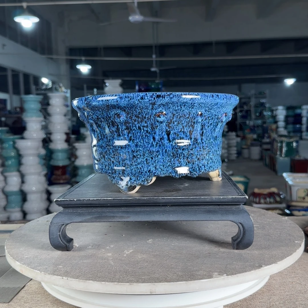 红陶20CM（含）-50CM（不含）一风堂石湾盆陶瓷