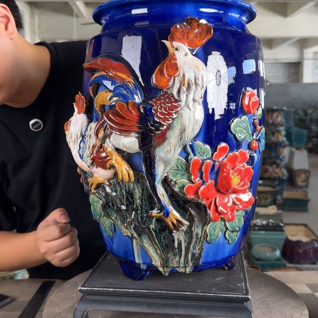 陶20CM（含）-50CM（不含）釉水覆盖