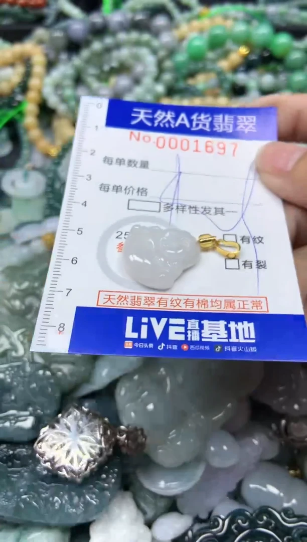 【闪购商品】翡翠颈饰未镶嵌697天然翡翠